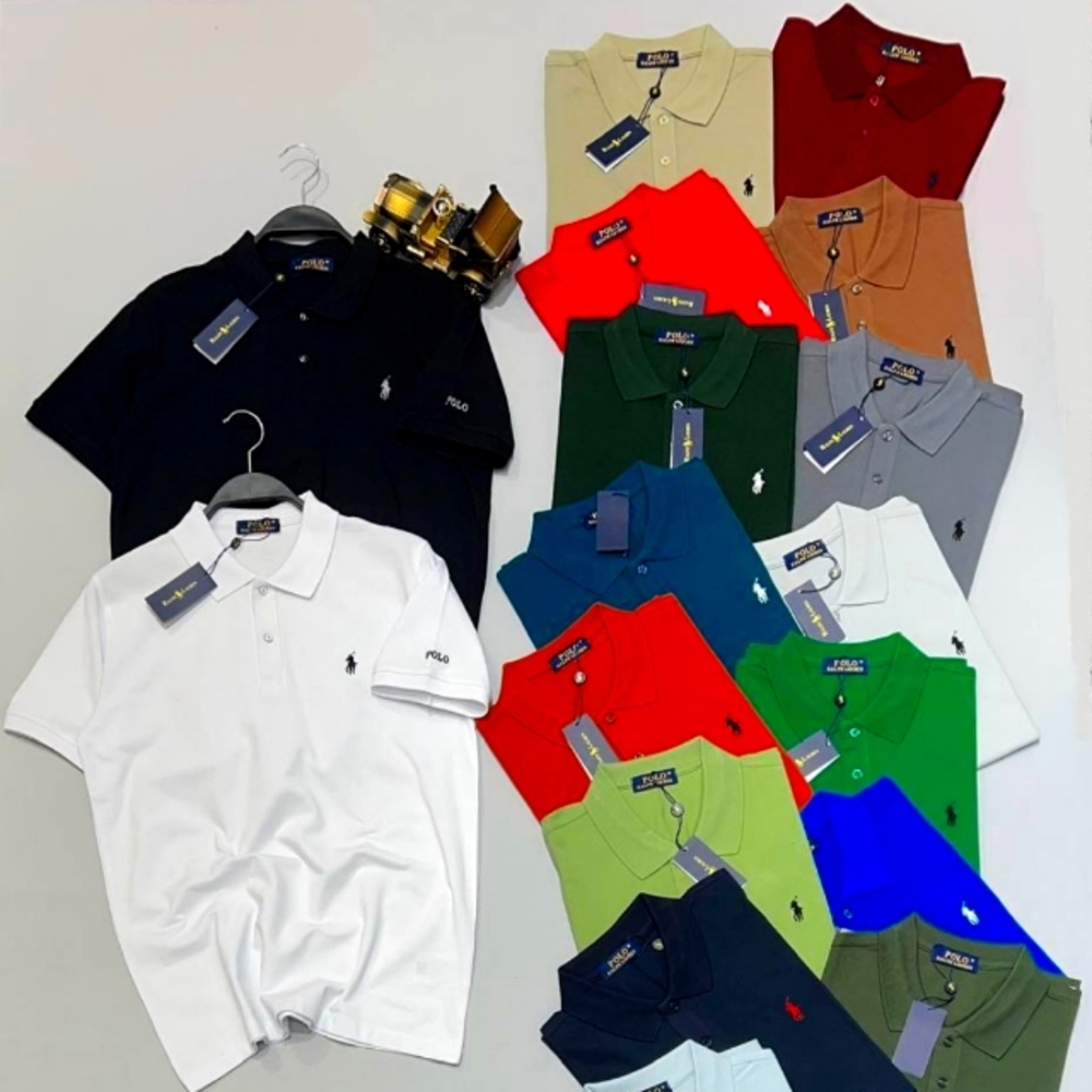 Premium Polo Ralph Lauren shirts in multiple colors and offering comfort